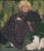 Grand-mère avec des poulets (Pierre Bonnard) - Muzeo.com