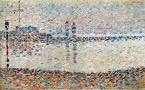 Gravelines : un soir, étude (Georges Seurat) - Muzeo.com