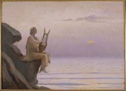 Harmonie du soir sur la mer (Alphonse Osbert) - Muzeo.com