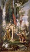 Hésiode et les Muses (Gustave Moreau) - Muzeo.com