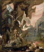 Hercule au lac Stymphale (Gustave Moreau) - Muzeo.com