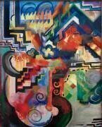 Hommage à J.S.Bach (August Macke) - Muzeo.com