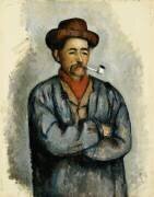 Homme à la pipe (Paul Cézanne) - Muzeo.com