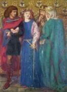 Horatio Discovering the Madness of Ophelia (Dante Gabriel Rossetti) - Muzeo.com