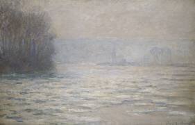 Inondations sur la Seine près de Bennecourt (Claude Monet) - Muzeo.com
