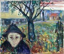 Jalousie dans le jardin (Edvard Munch) - Muzeo.com