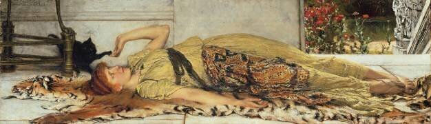 Jardin (Lawrence Alma-Tadema) - Muzeo.com