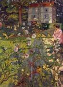 Jardin à Vaucresson (Edouard Vuillard) - Muzeo.com