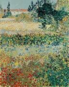 Jardin en fleurs (Vincent van Gogh) - Muzeo.com