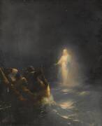 Jésus marche sur les eaux (Ivan Aivazovsky) - Muzeo.com