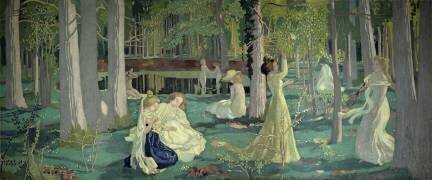 Jeu du volant (Maurice Denis) - Muzeo.com