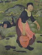 Jeune Bretonne à la Cruche (Paul Serusier) - Muzeo.com