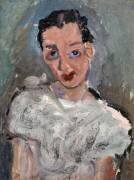 Jeune femme en chemisier blanc (Chaïm Soutine) - Muzeo.com