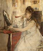 Jeune femme se poudrant (Berthe Morisot) - Muzeo.com