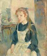 Jeune fille avec un tablier (Berthe Morisot) - Muzeo.com