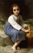 Jeune fille avec une cruche (William Bouguereau) - Muzeo.com