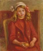 Jeune fille avec une orange (Auguste Renoir) - Muzeo.com
