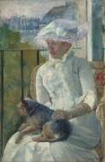 Jeune Fille à la Fenêtre (Mary Cassatt) - Muzeo.com