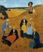 Jeunes femmes bretonnes portant des châles (Paul Serusier) - Muzeo.com