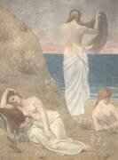 Jeunes filles au bord de la mer (Pierre Puvis de Chavannes) - Muzeo.com