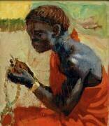 Kikuyu bleu (Akseli Gallen-Kallela) - Muzeo.com
