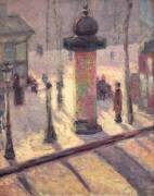 Kiosque sur le Boulevard Clichy (Louis Anquetin) - Muzeo.com