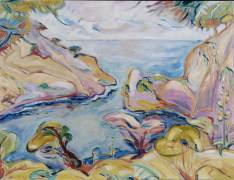 La Calanque de Figuerolles a La Ciotat Achille-Emile (Achille Emile Othon Friesz) - Muzeo.com
