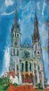 La Cathédrale de Chartres (Chaïm Soutine) - Muzeo.com
