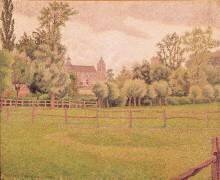 La cathédrale de Gisors (Lucien Pissarro) - Muzeo.com