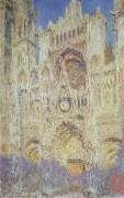 La cathédrale de Rouen au coucher du soleil (Claude Monet) - Muzeo.com