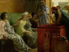 La Cave à Vins (Lawrence Alma-Tadema) - Muzeo.com