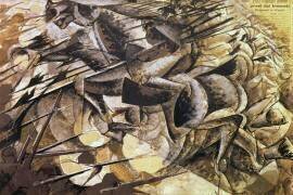 La charge des lancier (Umberto Boccioni) - Muzeo.com