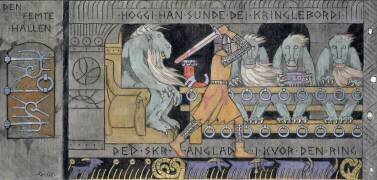 La cinquième salle (Gerhard Munthe) - Muzeo.com