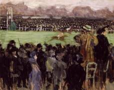 La course à Auteuil (Louis Anquetin) - Muzeo.com