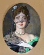 La dame au voile (Konstantin Andreevic Somov) - Muzeo.com