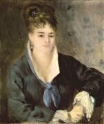 La dame en noir (Auguste Renoir) - Muzeo.com