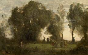 La Danse des nymphes (Jean-Baptiste Camille Corot) - Muzeo.com