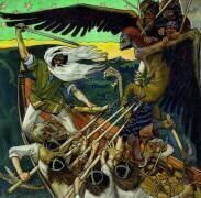 La défense du Sampo (Akseli Gallen-Kallela) - Muzeo.com