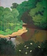 La Dordogne à Carennac (Félix Vallotton) - Muzeo.com
