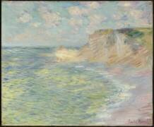 La falaise d'en haut (Claude Monet) - Muzeo.com
