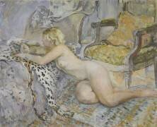 La femme au collier (Henri Lebasque) - Muzeo.com