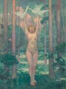 La Femme aux colombes (Maurice Denis) - Muzeo.com