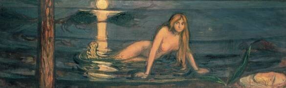 La femme de la mer (Edvard Munch) - Muzeo.com