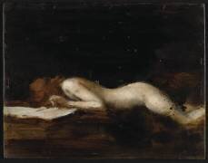 La femme qui lit : La Liseuse (recto) (Jean-Jacques Henner) - Muzeo.com