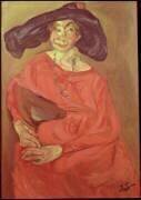 La femme rouge (Chaïm Soutine) - Muzeo.com