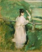 La femme sur la falaise (Eva Gonzales) - Muzeo.com