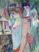 La femme tatouée ou la toilette (Henri de Toulouse-Lautrec) - Muzeo.com