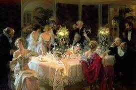 La fin du dîner (Jules Grün) - Muzeo.com