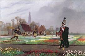 La folie des tulipes (Jean-Léon Gérôme) - Muzeo.com