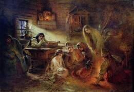 La fortune de Noël (Constantin Makovski) - Muzeo.com